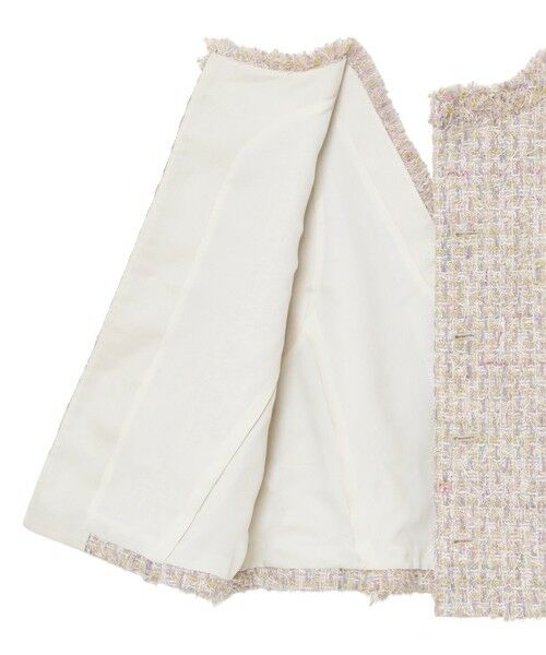 ANAYI / アナイ その他トップス | 【セットアップ対応商品】フェザーツイードＶネック ブラウス | 詳細9