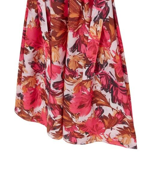 ✧︎新品✧︎♡︎アプ♡︎ベルト付フラワーリバーシブルワンピース （ピンク）サイズ2（M） ペイントフラワープリントベルト付き ワンピース|ANAYI OFFICIAL