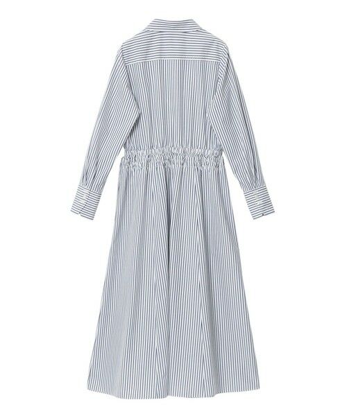 ANAYI / アナイ ミニ丈・ひざ丈ワンピース | ストライプドロストシャツ ワンピース | 詳細5