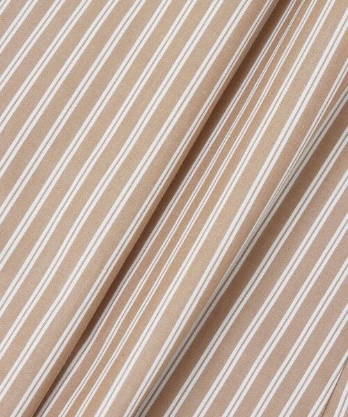 ANAYI / アナイ ミニ丈・ひざ丈ワンピース | ストライプドロストシャツ ワンピース | 詳細18