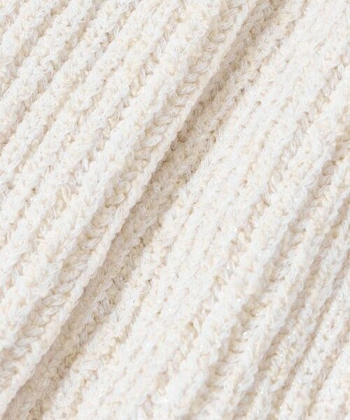 ANAYI / アナイ ニット・セーター | MIXラメブークレショートトップ | 詳細9