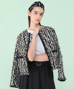 ANAYI　ノーカラージャケット ブラック ANAYI / アナイ ノーカラージャケット（条件：ブラック系