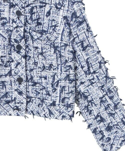 ANAYI / アナイ その他アウター | 【セットアップ対応商品】ネイビーリボンツイードブルゾン | 詳細12