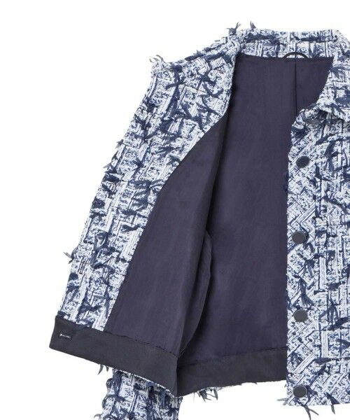 ANAYI / アナイ その他アウター | 【セットアップ対応商品】ネイビーリボンツイードブルゾン | 詳細13