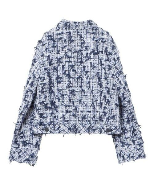 ANAYI / アナイ その他アウター | 【セットアップ対応商品】ネイビーリボンツイードブルゾン | 詳細8