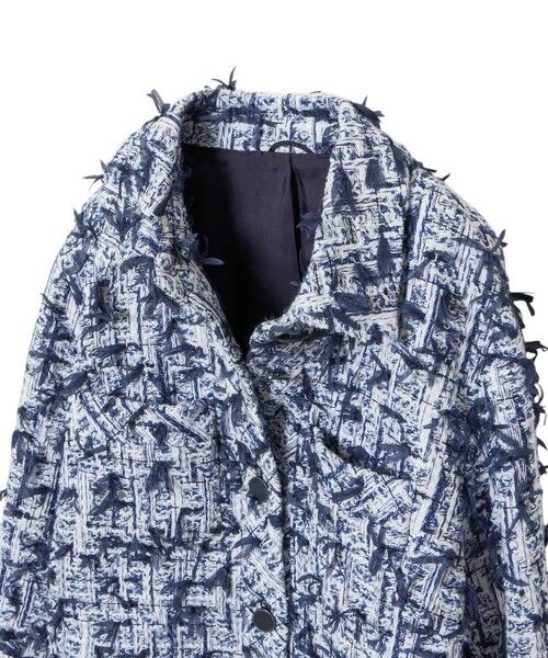 ANAYI / アナイ その他アウター | 【セットアップ対応商品】ネイビーリボンツイードブルゾン | 詳細9