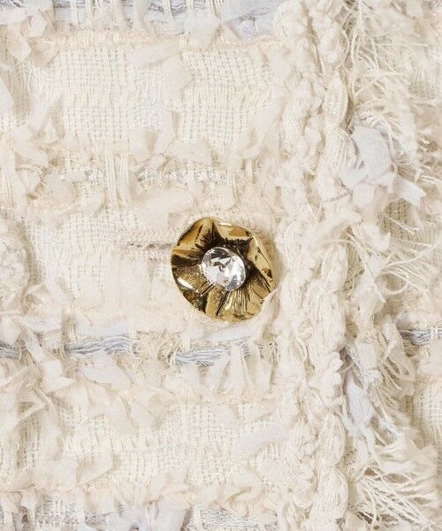 ANAYI / アナイ ノーカラージャケット | 【セットアップ対応商品】ペールトーンツイード4ポケット ジャケット | 詳細11