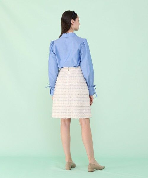 ANAYI / アナイ ミニ・ひざ丈スカート | 【セットアップ対応商品】ペールトーンツイードミニ スカート | 詳細3