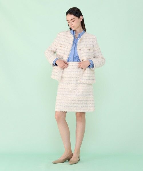 ANAYI / アナイ ミニ・ひざ丈スカート | 【セットアップ対応商品】ペールトーンツイードミニ スカート | 詳細5