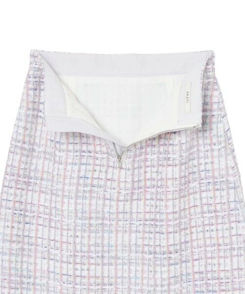 ANAYI / アナイ ミニ・ひざ丈スカート | 【セットアップ対応商品】パステルツイード台形スカート | 詳細10