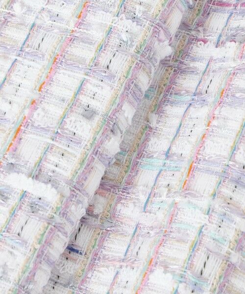 ANAYI / アナイ ミニ・ひざ丈スカート | 【セットアップ対応商品】パステルツイード台形スカート | 詳細11