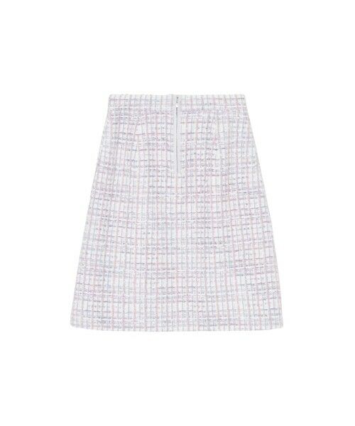 ANAYI / アナイ ミニ・ひざ丈スカート | 【セットアップ対応商品】パステルツイード台形スカート | 詳細7