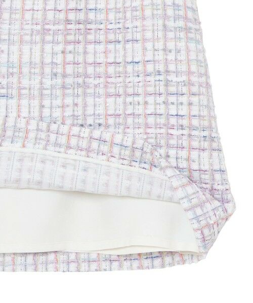 ANAYI / アナイ ミニ・ひざ丈スカート | 【セットアップ対応商品】パステルツイード台形スカート | 詳細9