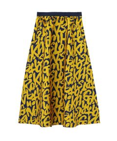 ANAYI / アナイ ロング・マキシ丈スカート | レタードジャガードギャザースカート