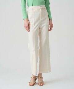 ANAYI / アナイ その他パンツ | ライトスラブ切り替えベルトパンツ