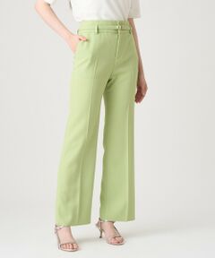 ANAYI / アナイ その他パンツ | ライトスラブ切り替えベルトパンツ