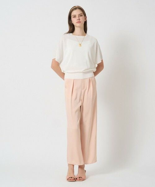 ANAYI / アナイ その他パンツ | 【セットアップ対応商品】ストレッチサテンワークパンツ | 詳細14