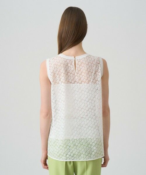 ANAYI / アナイ シャツ・ブラウス | フラワー刺繍ノースリーブ ブラウス | 詳細3