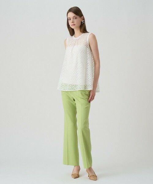 ANAYI / アナイ シャツ・ブラウス | フラワー刺繍ノースリーブ ブラウス | 詳細4