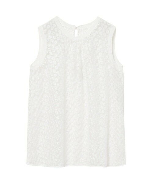 ANAYI / アナイ シャツ・ブラウス | フラワー刺繍ノースリーブ ブラウス | 詳細5