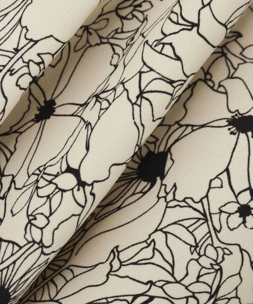 ANAYI / アナイ シャツ・ブラウス | ドローイングフラワープリントタイブラウス | 詳細14