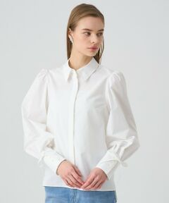 ANAYI / アナイ シャツ・ブラウス | コットンブロードリボンカフス ブラウス