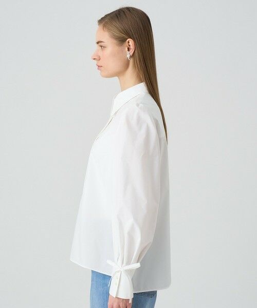 ANAYI / アナイ シャツ・ブラウス | コットンブロードリボンカフス ブラウス | 詳細2