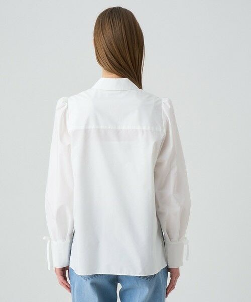 ANAYI / アナイ シャツ・ブラウス | コットンブロードリボンカフス ブラウス | 詳細3