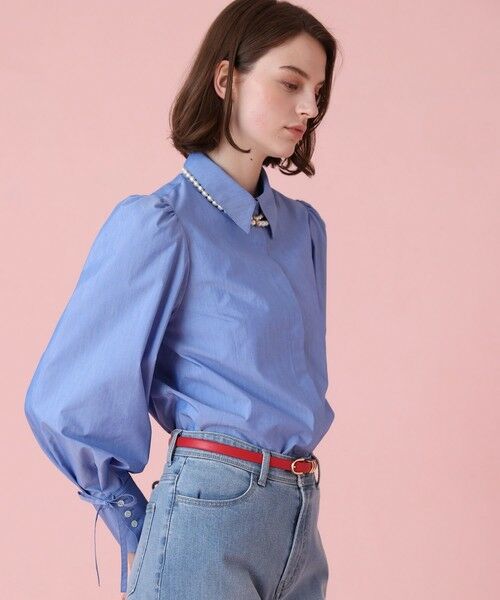 ANAYI / アナイ シャツ・ブラウス | コットンブロードリボンカフス ブラウス | 詳細9