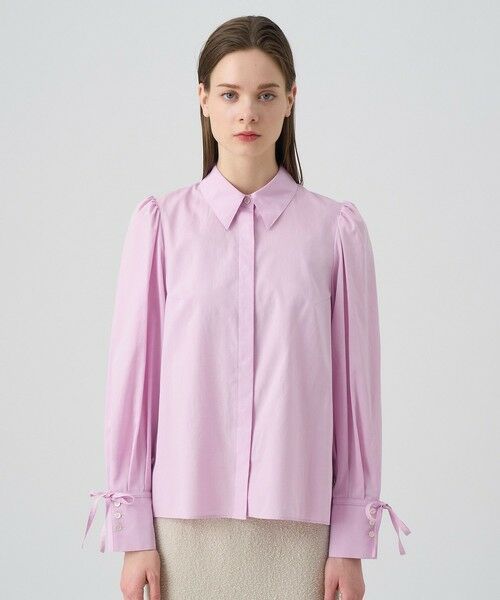 ANAYI / アナイ シャツ・ブラウス | コットンブロードリボンカフス ブラウス | 詳細1