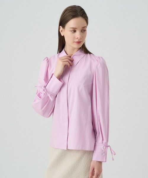 ANAYI / アナイ シャツ・ブラウス | コットンブロードリボンカフス ブラウス | 詳細3