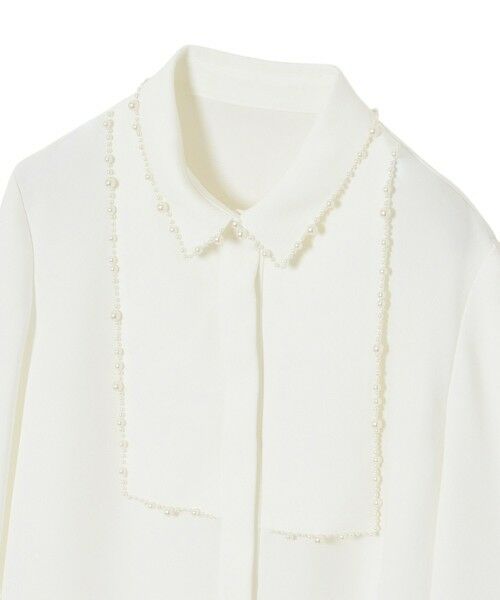 ANAYI / アナイ シャツ・ブラウス | ダブルクロスパール ブラウス | 詳細8