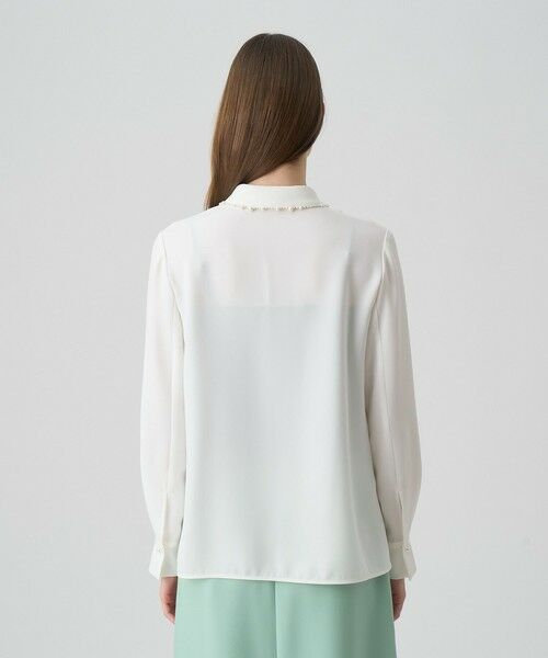 ANAYI / アナイ シャツ・ブラウス | ダブルクロスパール ブラウス | 詳細3
