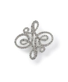 ANAYI / アナイ ブローチ・コサージュ | ロゴモチーフビジューブローチ