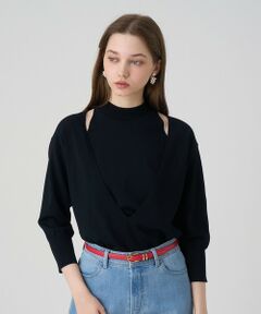 ANAYI / アナイ ニット・セーター | ハイネックレイヤー プルオーバー