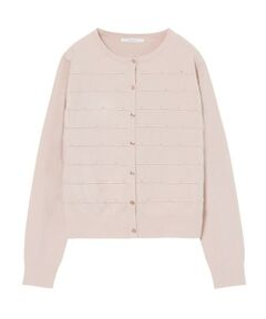 ⭐︎アナイ⭐︎ウェーブボーダージャケットカーディガン⭐︎ ANAYI カーディガン ウェーブボーダージャケット レディース