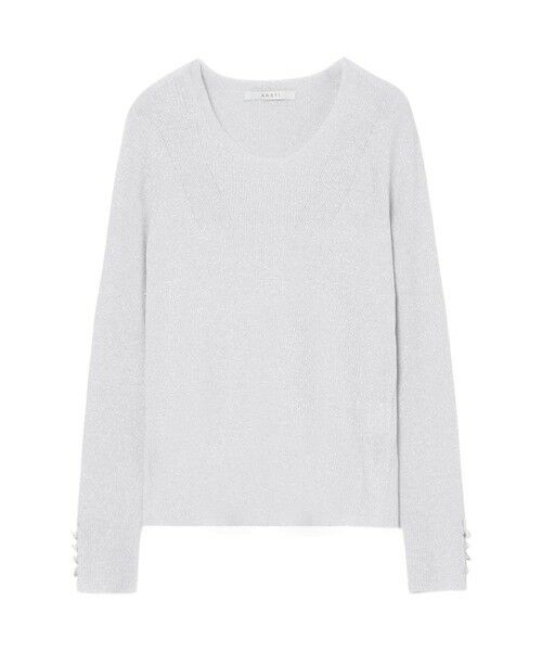ANAYI / アナイ ニット・セーター | LUREX リブ プルオーバー | 詳細16