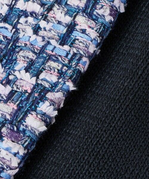 ANAYI / アナイ カーディガン・ボレロ | ブルーミックスツイードコンビ カーディガン | 詳細11