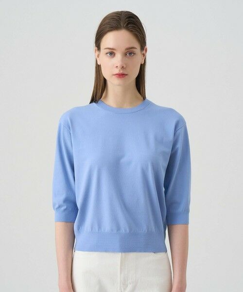 ANAYI / アナイ ニット・セーター | レーヨン混クルーネック プルオーバー | 詳細5