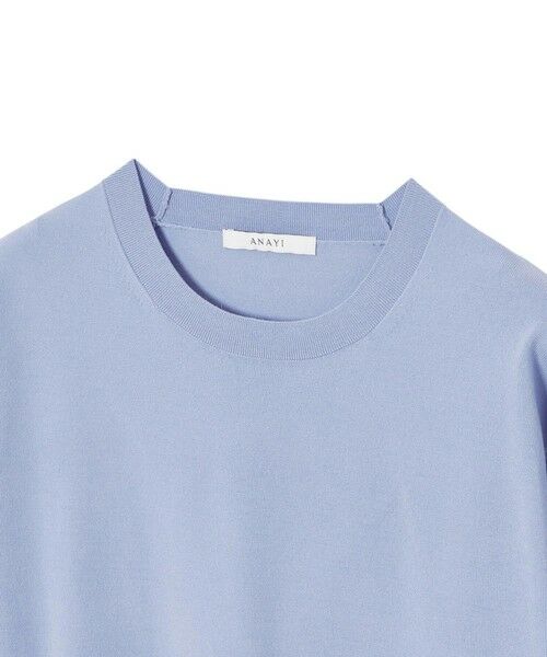 ANAYI / アナイ ニット・セーター | レーヨン混クルーネック プルオーバー | 詳細13
