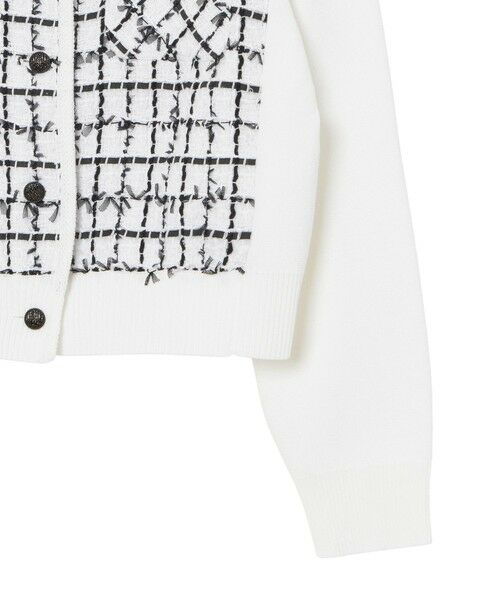 ANAYI / アナイ カーディガン・ボレロ | チュールツイードニットコンビ カーディガン | 詳細11