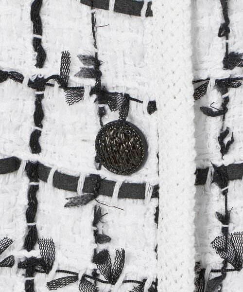 ANAYI / アナイ カーディガン・ボレロ | チュールツイードニットコンビ カーディガン | 詳細12