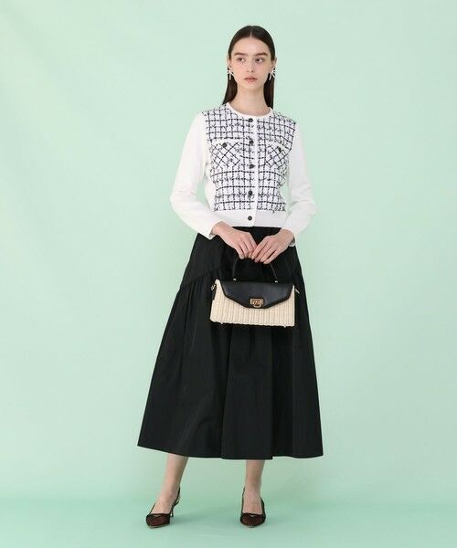 ANAYI / アナイ カーディガン・ボレロ | チュールツイードニットコンビ カーディガン | 詳細3