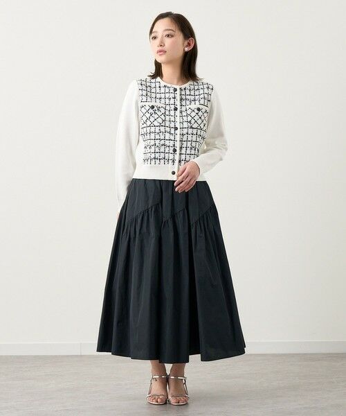 ANAYI / アナイ カーディガン・ボレロ | チュールツイードニットコンビ カーディガン | 詳細6