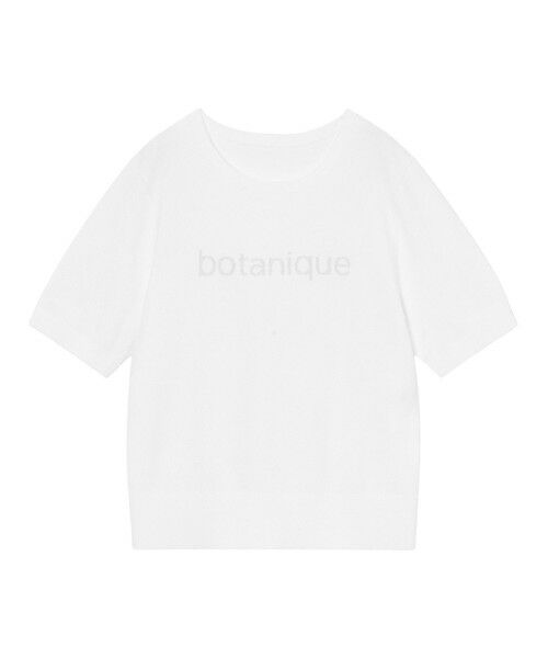 BOTANIQUE ロゴ プルオーバー （ニット・セーター）｜ANAYI