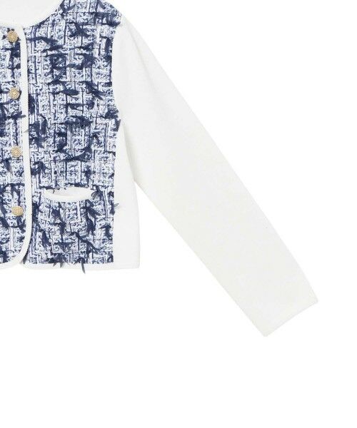 ANAYI / アナイ カーディガン・ボレロ | ネイビーリボンツイード カーディガン | 詳細16