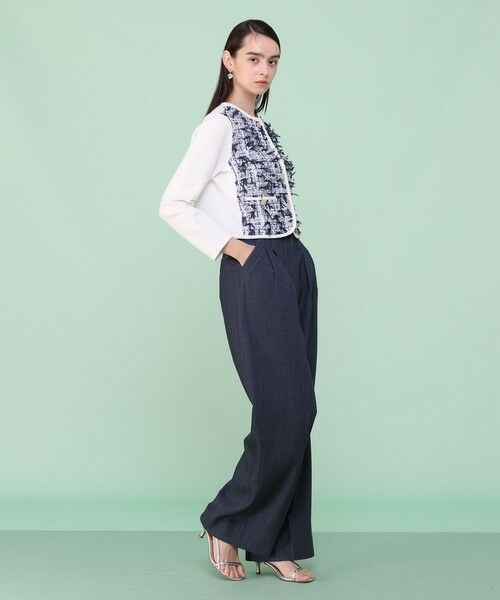 ANAYI / アナイ カーディガン・ボレロ | ネイビーリボンツイード カーディガン | 詳細9