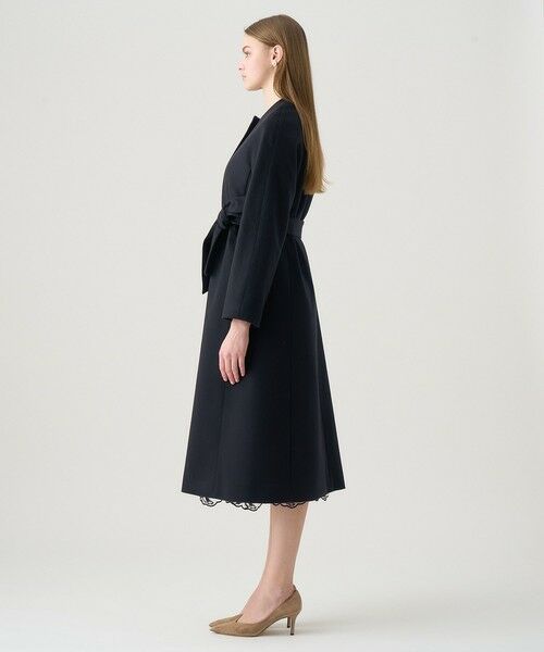 ANAYI / アナイ その他アウター | カシミヤベルト付きクルーコート | 詳細2