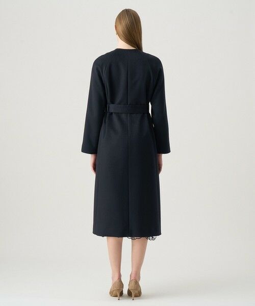 ANAYI / アナイ その他アウター | カシミヤベルト付きクルーコート | 詳細3
