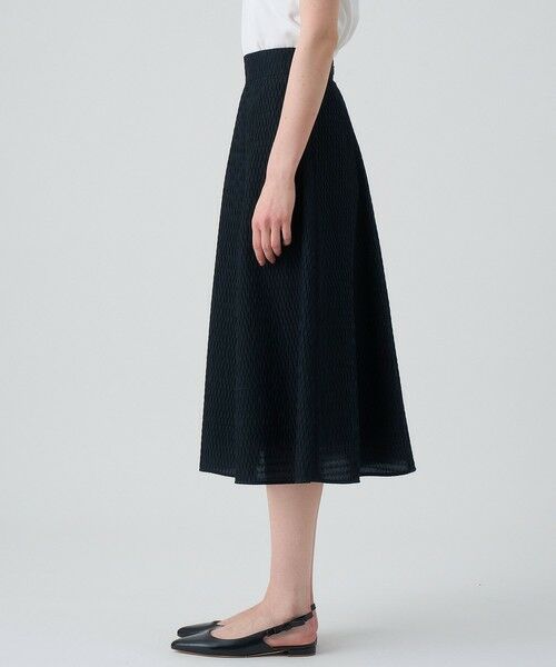 ANAYI / アナイ ミニ・ひざ丈スカート | フクレジャガードフレア スカート | 詳細8